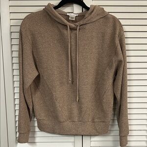 Tan Hoodie Jacket